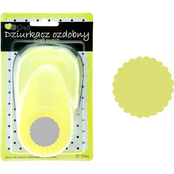 Řezačka papíru DP Craft Děrovačka ozdobná 5 cm kruh ozdobný