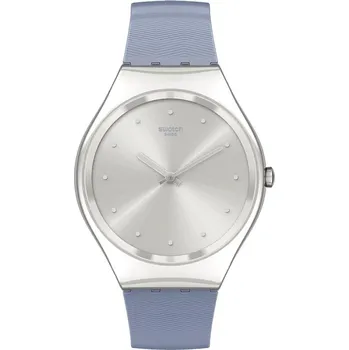 Módní doplněk Hodinky Swatch Blue Moire SYXS134