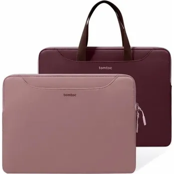 brašna na notebook Taška na notebook tomtoc Light-A21 Dual-color Slim Laptop Handbag 13,5'', Raspberry