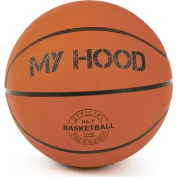 Basketbalový míč My Hood 304009 basketbalový míč, vel. 7, oranžová
