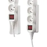 EMOS Držák prodlužovacího přívodu 5 a 6 zás. P0004C