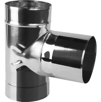 Kouřovod PRODMAX 400 T-kus 87° /1,0mm nerez