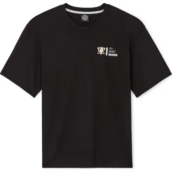 Celio Tričko s krátkým rukávem Anaheim Ducks 1154529 Černá S
