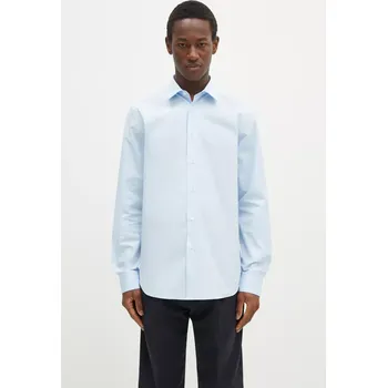 Pánská košile Bavlněná košile Paul Smith modrá barva, regular, s klasickým límcem, M1R-800P2-L00050, 17, 50X