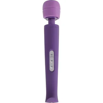 Vibrátor Masážní hlavice Toyz4Lovers Candy Pie fialová, vibrační masážní hlavice s USB nabíjením 32 x 5,8 cm