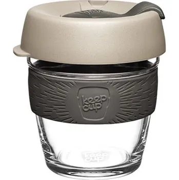 Termohrnek KeepCup KeepCup: Brew + Brew Cork Objem: XS 177 ml, Materiál: Sklo + silikon, Druh: Milk