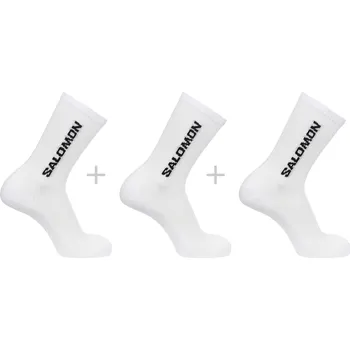 Pánské ponožky Ponožky SALOMON EVERYDAY CREW 3-PACK LC2086000 WHITE/WHITE/WHITE M