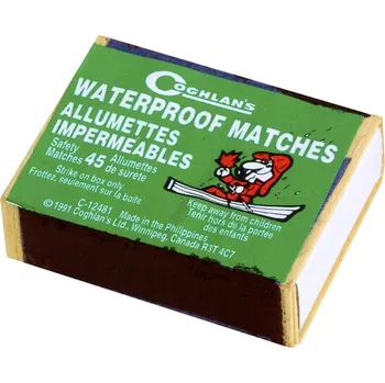 Zápalky Coghlans Voděodolné zápalky 10 krabiček