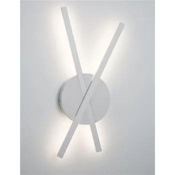 Nástěnné svítidlo NOVALUCE Nástěnné svítidlo RESLIN bílý hliník a akryl LED 18W 220V 3000K IP20 - NOVA LUCE