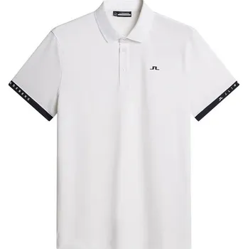 Pánské tričko J.Lindeberg polo Guy Regular Fit 25 - bílé: Pánské XXL