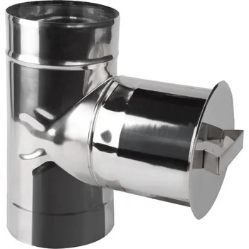 Kouřovod PRODMAX 140 Čistící díl s víčkem /1,0mm nerez