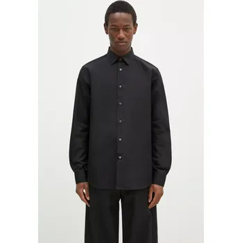 Pánská košile Bavlněná košile Paul Smith černá barva, regular, s klasickým límcem, M1R-800P2-L00050, 17, 99X