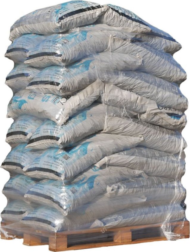 OSTATNÍ Balené, pytlované hnědé Bílinské uhlí pro automatické kotle 800 kg, hnědé uhlí - ořech 2, 10-25mm EXPOL