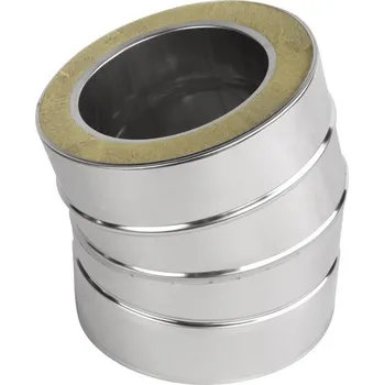 Komín PRODMAX 160/220 Koleno 15° /0,6mm nerez