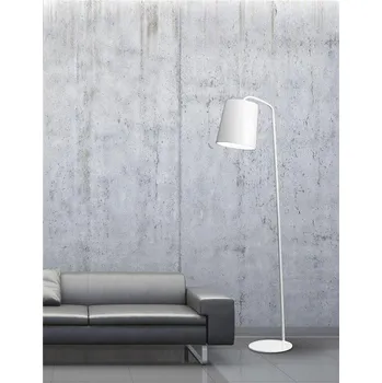 Stojací lampa NOVALUCE Stojací lampa STABILE matný bílý kov E27 1x12W IP20 bez žárovky - NOVA LUCE