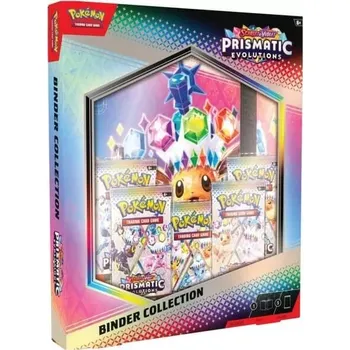 Pánská móda Pokémon TCG Prismatic Evolutions Binder Collection EU: ONE-SIZE