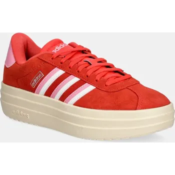 Pánské tenisky Sneakers boty adidas VL Court Bold oranžová barva, JI1786 22X, EUR 39 1/3