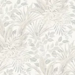 Vliesová tapeta na zeď, šedo-béžová, listy, TJ3201, Finest Selection, Vavex