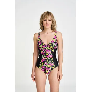 Dámské plavky TIMO Timo | Jednodílné tvarující plavky s šitou podprsenkou - 80C / 90