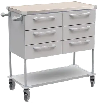 ASSIST 405 vozík zdravotnický, plast ABS, šedá