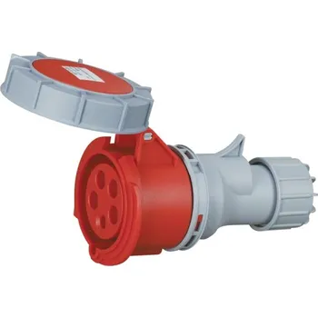 Elektrická zásuvka Tracon TICS-2152H Průmyslová zásuvka, se zvýšeným krytím 16A, 400V, 3P+N+E, 6h, IP67 (Tracon TICS-2152H)