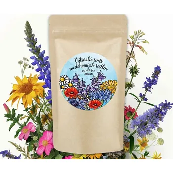 Travní směs Vytrvalá směs medonosných rostlin do vlhkých oblastí hmotnost: 50g