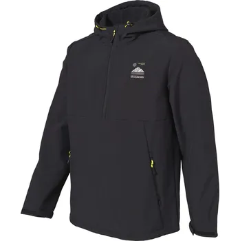 Pánská softshellová bunda CRIVIT Pánská softshellová bunda Halfzip (černá, S (44/46))