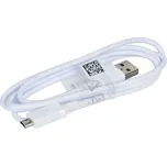 Samsung microUSB Datový Kabel 1.5m White (Bulk) ECB-DU4EWE