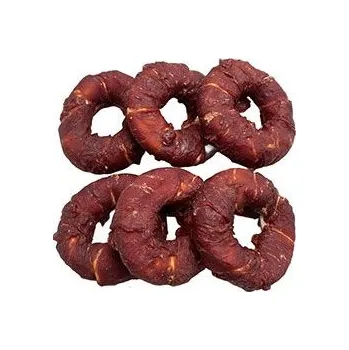 Pamlsek pro psa Pochoutka Donut s kachním masem 12,5cm 6ks