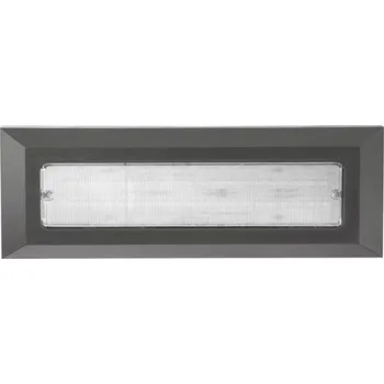 Nástěnné svítidlo NOVALUCE Venkovní nástěnné svítidlo PULSAR tmavě šedý ABS akrylový difuzor LED 4W 3000K nebo 4000K 220-220V 62st. IP54 - NOVA LUCE