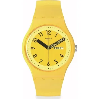Módní doplněk Hodinky Swatch Proudly Yellow SO29J702