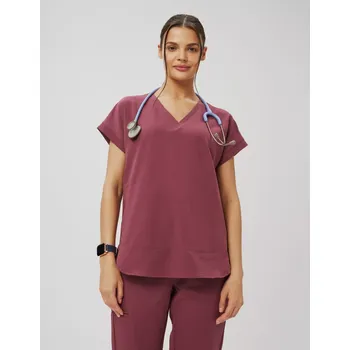 Zdravotnický oděv Zdravotnická mikina Kendall - MULLED WINE 0