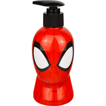 Šampon Spiderman 3D figurka 2v1 šampon a pěna do koupele 300 ml