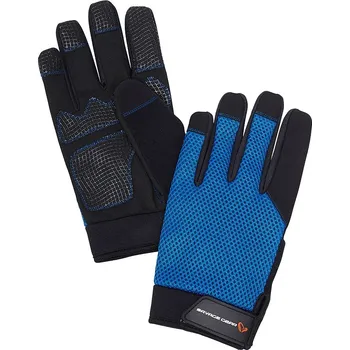 Rybářské oblečení Savage Gear Rukavice Aqua Mesh Glove Sea Blue Velikost: XL Získejte slevu -5% za registraci v e-shopu