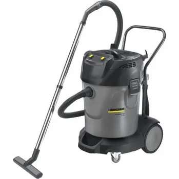 Průmyslový vysavač Vysavač, 2.4kW 220 → 240V ac pro mokré a suché oblasti, Černá, šedá, délka kabelu: 20m (NT 70/2) Karcher