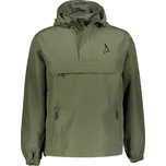 Pánská větrová bunda přes hlavu ALTISPORT BYB/ALM002B3162 OLIVOVÁ S