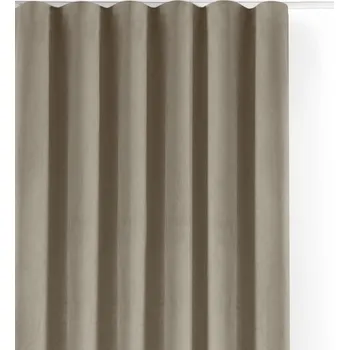 Béžový sametový dimout závěs 140x250 cm Velto – Filumi ID_1664798