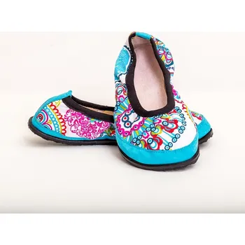 Dívčí baleríny Wins cvičky/baleríny Barva: Tenisky T11 (modré kožené), Velikost: 34