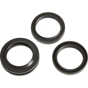 simeringy (38x50x8/9,5 mm) + prachovky (38x50/54,7x4,5x11,5 mm) do př. vidlice, Tourmax YAMAHA FZR 400 1990-1990