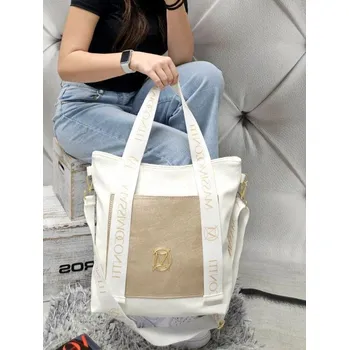 Kabelka Massimo Contti Kabelka Massimo bílozlatá