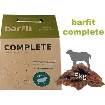 Krmivo pro psa BARFIT kompletní barf směs - jehně 5000g