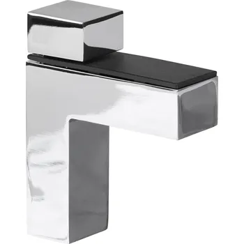 Walteco Podpěrka polic hranol, 2-45mm, nosnost 10 kg, chrom, 1 ks