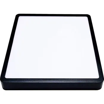 KOHL LIGHTING 517012SBBO3 DISC SLIM SQ stropní svítidlo 145x145 mm černá 12 W CRI >80 3000K Non-Dimm - KOHL-Lighting