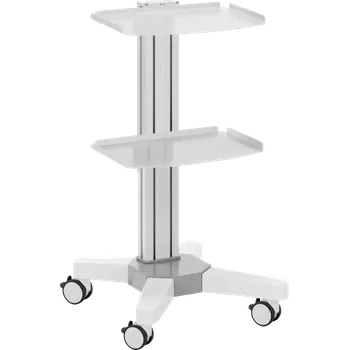 VPI - 12, přístrojový vozík, výškově stavitelné police, bílý