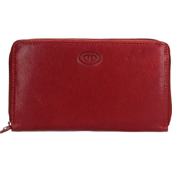 Dámská kožená peněženka DD Anekta Nikol - vínová
