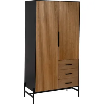 Šatní skříň Šatní skříň v dekoru jasanu v přírodní barvě 104x203 cm – Ixia ID_1716600