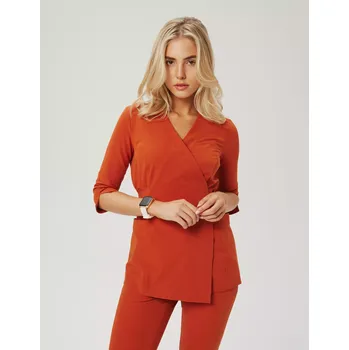 Zdravotnický oděv Zdravotnická halena se zavazováním Rosalie - ROOIBOS TEA 0