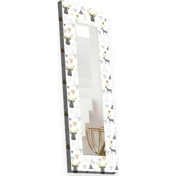 Zrcadlo Nástěnné zrcadlo s dřevěným rámem 40x120 cm – Wallity ID_1550240