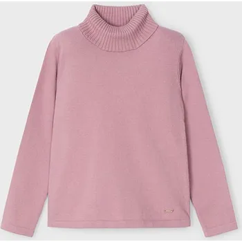 Dívčí mikina Mayoral Dívčí rolák 313 barva: růžová, Rozměr: 104