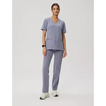 Zdravotnický oděv Dámské Lékařské Kalhoty Yoga - MILKY LAVENDER 0